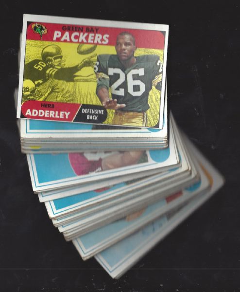 1968 Topps Football (NFL) Partial Set of (200) Cards