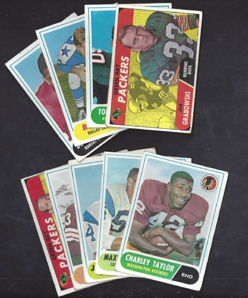 1968 Topps Football (NFL) Partial Set of (200) Cards