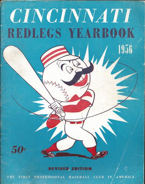 1956 Cincinnati Reds MLB) Yearbook