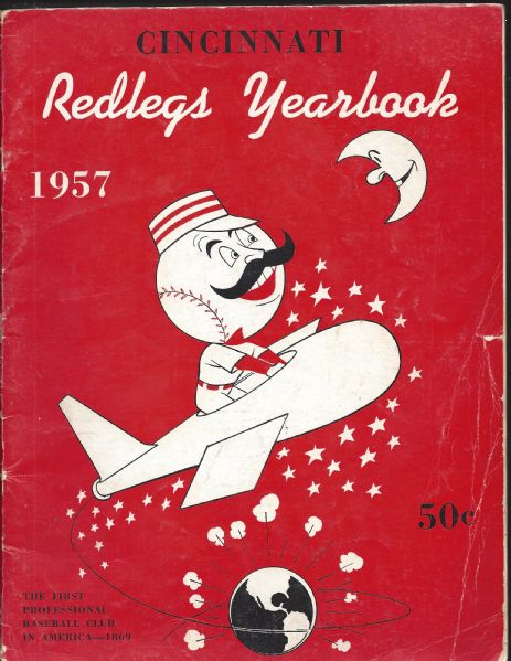 1957 Cincinnati Reds (MLB) Yearbook