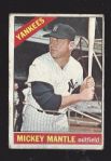 1966 Mickey Mantle (HOF) Topps Baseball Card 