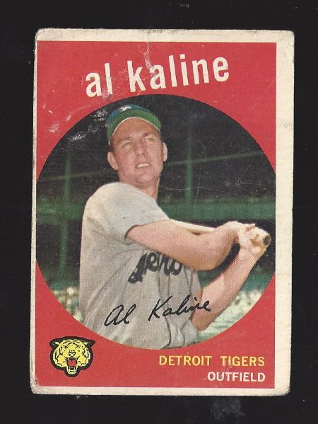 1959 Al Kaline (HOF) Topps Baseball Card 