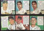 1950s Red Man Tobacco Cards lot of (6) 