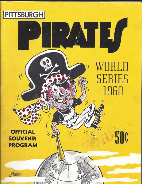 1960 World Series Program at Pittsburgh 