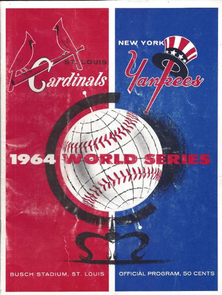 1964 World Series Program at St. Louis 