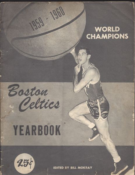 1959 - 60 Boston Celtics (NBA) Official Yearbook 