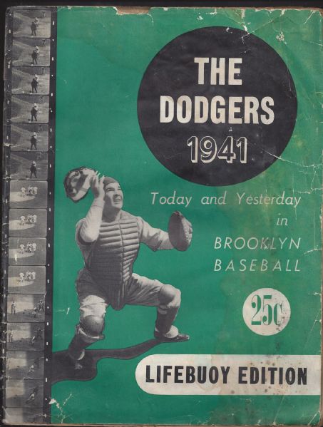 1941 Brooklyn Dodgers Official Yearbook