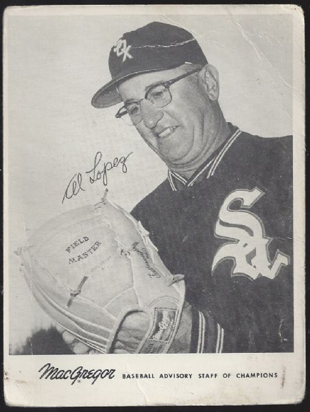 1950's Al Lopez MacGregor Sports Advisory Promo Photo