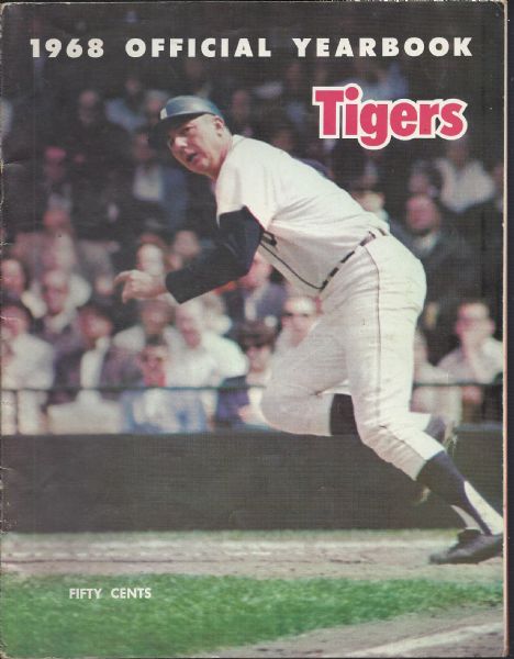 1968 Detroit Tigers (World Champions) Official Yearbook