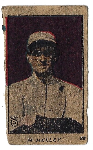 1921 W516-2 Mike High Pockets Kelley (HOF) Baseball Strip Card