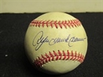 Andre Dawson (HOF) Autographed ONL Baseball with COA - 1st of Two