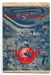 1949 NY Yankees Official Program vs. Chicago White Sox at Yankee Stradium. 