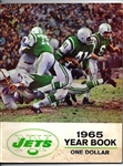 1965 NY Jets (AFL) Official Yearbook 
