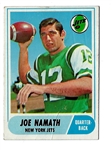 1968 Joe Namath (HOF) Topps Football Card