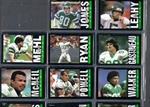 1985 NY Jets (NFL) Big Lot of (30) Topps Football Cards with Mark Gastineau 