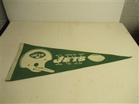 C. 1967 - 68 NY Jets (AFL) Single Bar Full Size Pennant - Awesome