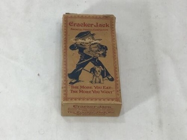 1915 Original Cracker Jack Candy Box 