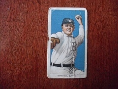 1909 Fred Burchell (Buffalo) T206 Tobacco Card