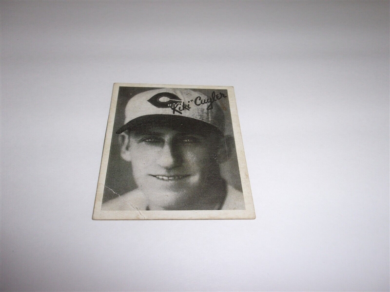 1936 KiKi Cuyler (HOF) Goudey Baseball Card