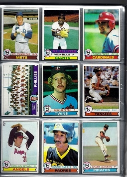 1979 Topps Baseball Cards Full/Complete Set 