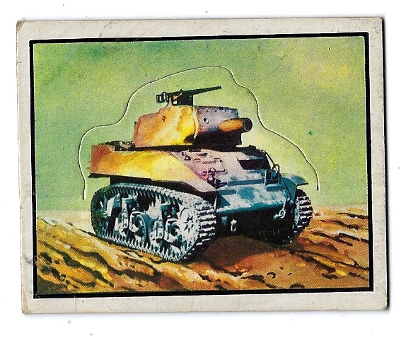 1950 Topps Freedom's War - Howitzer Motor Carriage - # 99 in the Set