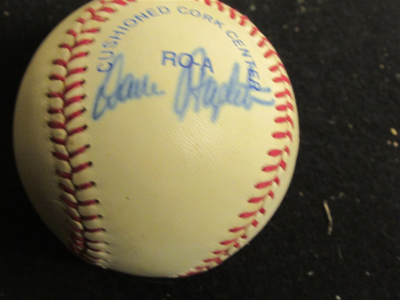 Dave Righetti (NY Yankees) OAL Autographed Baseball 
