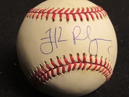 Frankie Rodriguez (Minnesota Twins) OAL Autographed Baseball