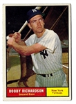 1961 Bobby Richardson (NY Yankees) Topps Baseball Card