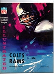 1965 Baltimore Colts (NFL) vs. LA Rams Official Program