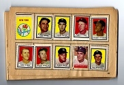 1962 Topps Stamp Album with (163) Color Stamps - Loaded with Stars