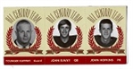 Stanford University (NCAA) All Century Football  Team Uncut Strip of Cards