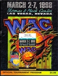 1998 NCAA WAC (Western Athletic Conference) Basketball Tournament Program & Ticket
