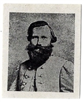1910 JEB Stuart American Chicle Portraits of Civil War Confederate Generals Card