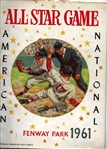 1961 MLB All-Star Game at Boston Official Program 