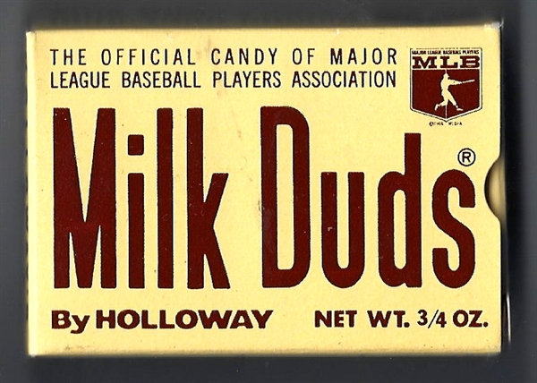 1971 Alex Johnson (Cal Angels) Complete Milk Duds Empty Box 