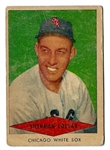 1954 Sherman Lollar (Chicago White Sox) Red Heart Dog Food Card