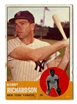 1963 Bobby Richardson (NY Yankees) Topps Baseball Card