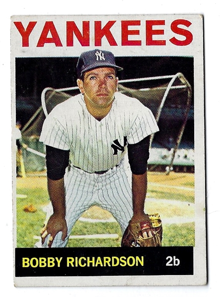 1964 Bobby Richardson (NY Yankees) Topps Baseball Card