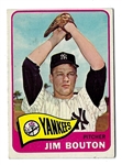 1965 Jim Bouton (NY Yankees) Topps Baseball Card