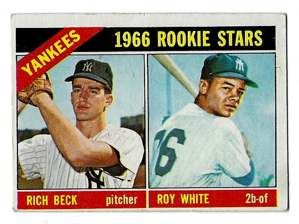 1966 Roy White (NY Yankees) Rookie Card