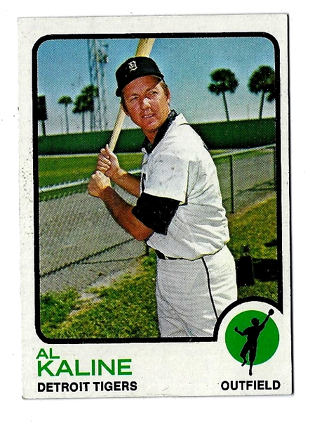 1973 Al Kaline (HOF) Topps Baseball Card