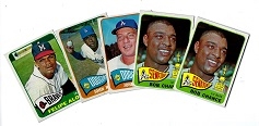 1965 Topps Baseball Card Lot of (5) - All Better Grade 