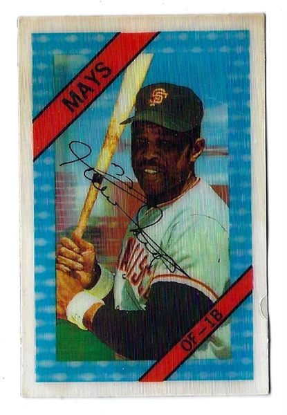 1972 Willie Mays (HOF) Kellogg's Baseball Card