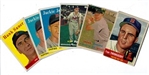 1950s Topps Baseball Card Lot of (6) - Most Are Better Grade