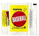 1963 Topps Baseball Wrapper - Variation # 2