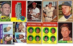 1960's Mixed Baseball Card Lot 