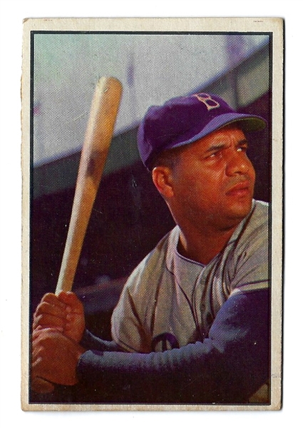 1953 Roy Campanella (HOF) Bowman Color Card