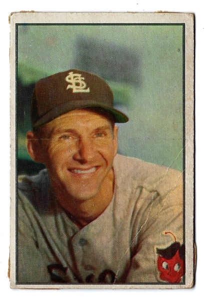 1953 Marty Marion (Mr. Shortstop) Bowman Color Baseball Card