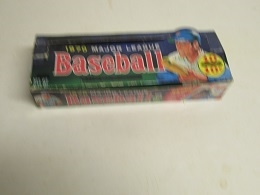 1970 Topps Empty Wax Display Box