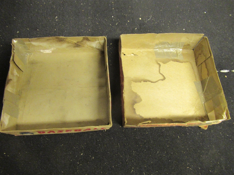 1952 Bowman Baseball Empty Wax Display Box